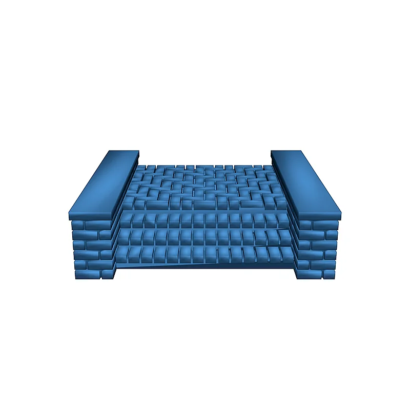 3D модель МОДУЛЬНЫЕ КИРПИЧНЫЕ ЭЛЕМЕНТЫ 1:87 - фото 15