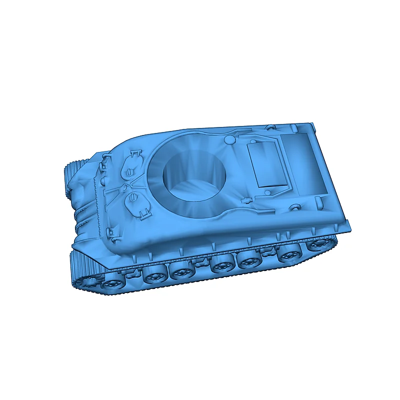 3D модель M1 Super Sherman - Покращена модель танка - фото 16