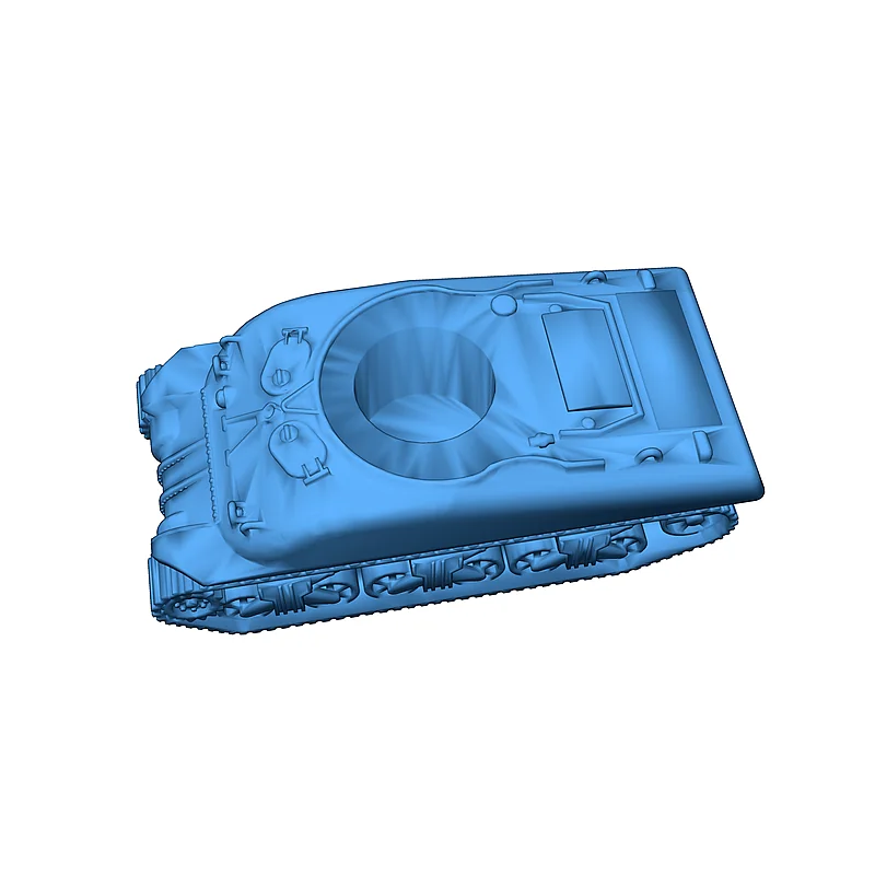 3D модель M1 Super Sherman - Покращена модель танка - фото 14