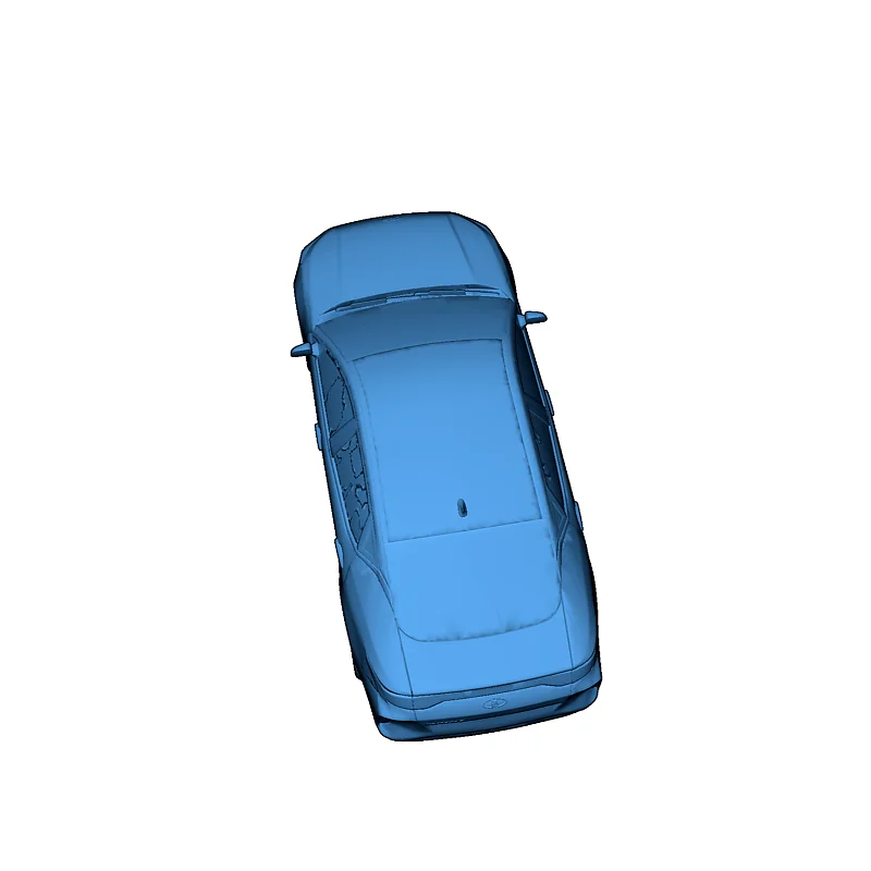 3D модель Модель Moskvich 6 (JAC J7) Sehol A5 Plus в масштабе 1/43 - фото 13