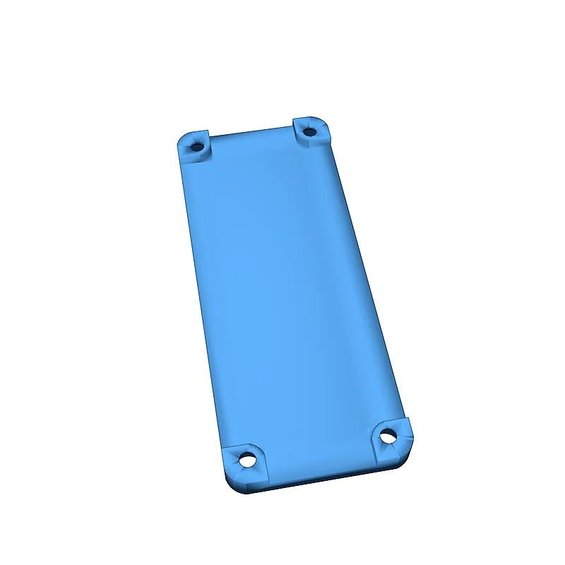 3D модель Пластина для крепления Tonex One на велкро - фото 5