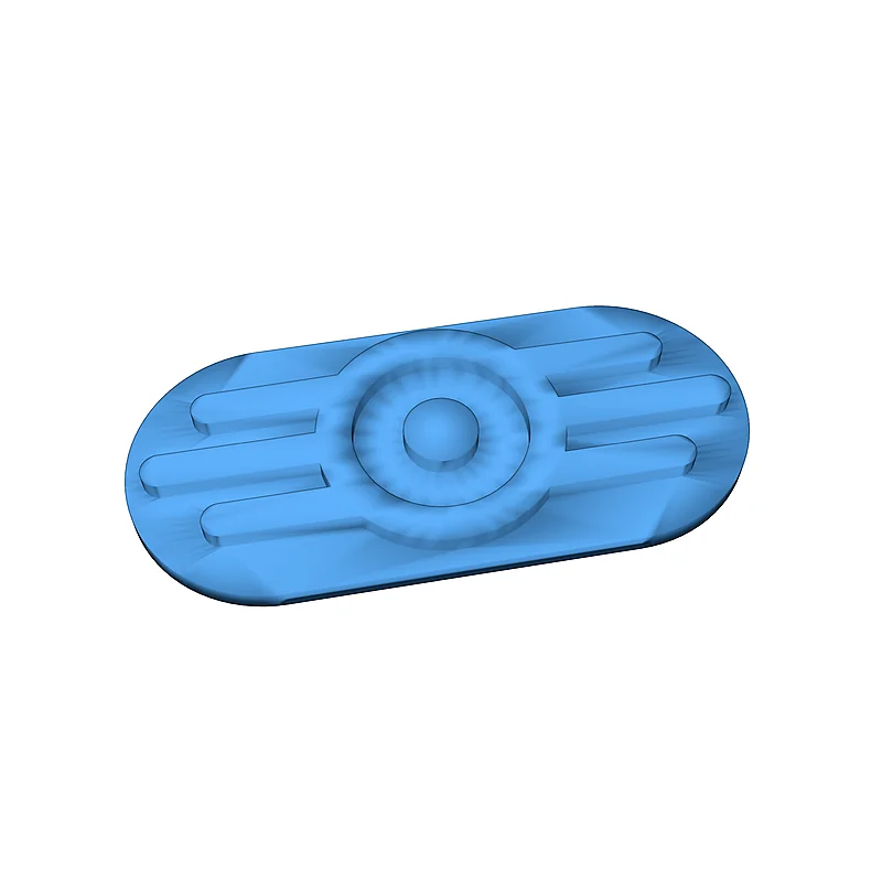 3D модель Логотип Vault-Tec из Fallout - фото 4