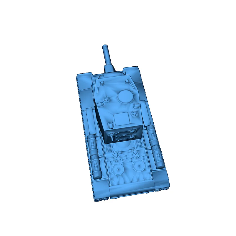 3D модель 3D-модель танка KV-2 - фото 3