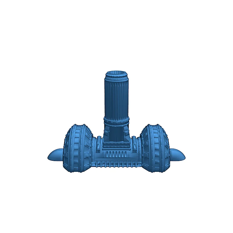 3D модель Плазменный Рафинер – Научно-фантастический Индустриальный Ландшафт - фото 4