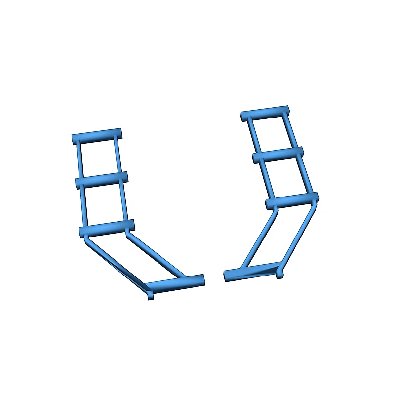 3D модель Модель станции маленького городка HO - фото 27