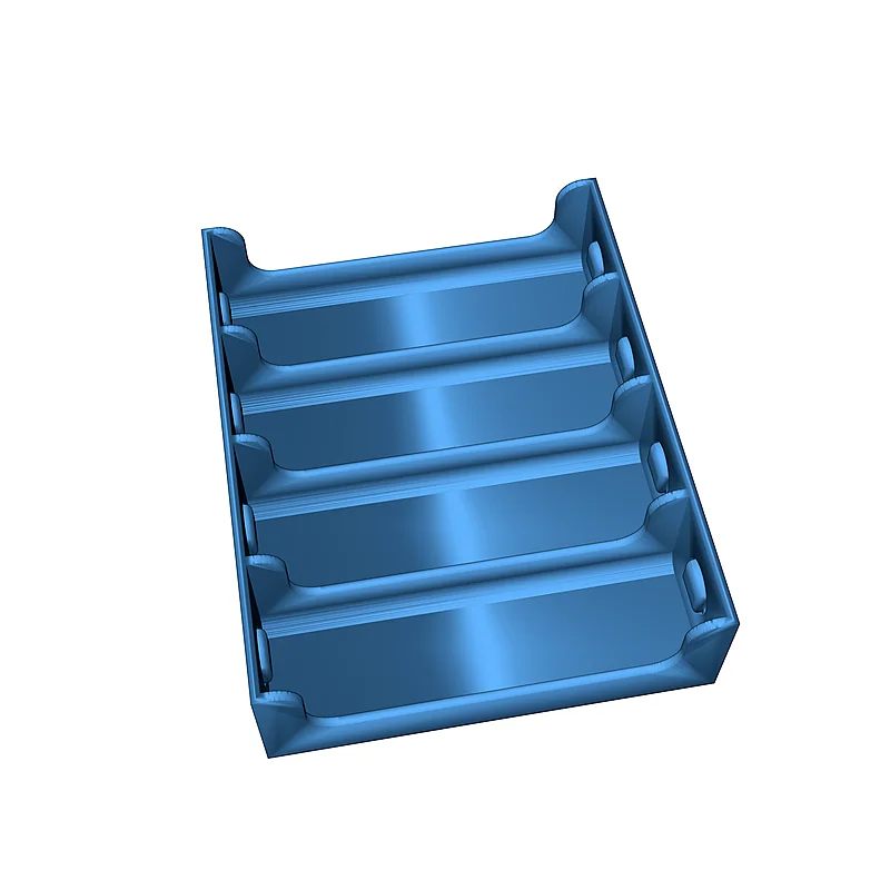 3D модель Держатель для батарей 21700 (4S1P) - фото 5