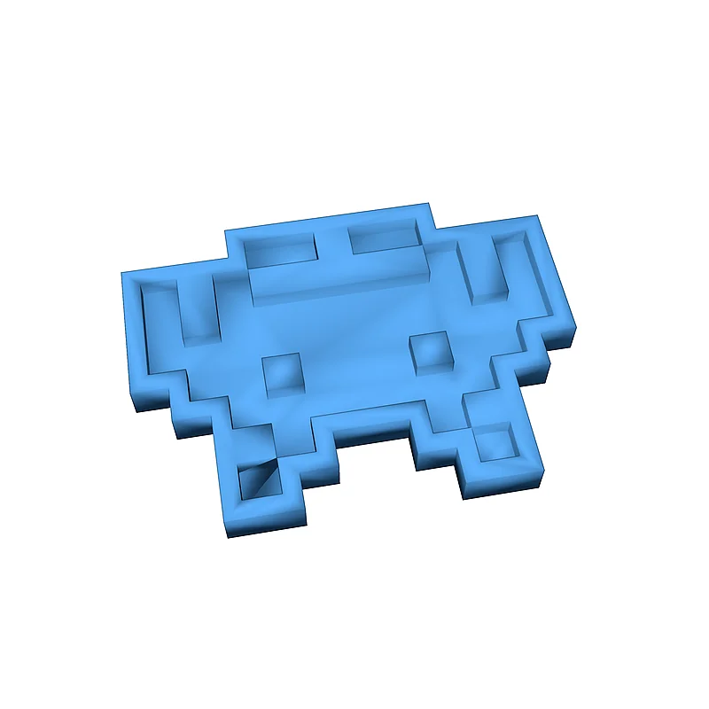 3D модель Космический захватчик - фото 4