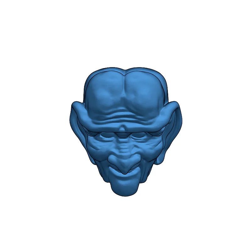 3D модель Голова фигурки Ишки - Star Trek DS9 - фото 5