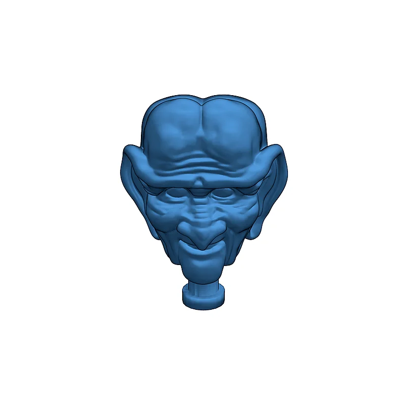 3D модель Голова фигурки Ишки - Star Trek DS9 - фото 7