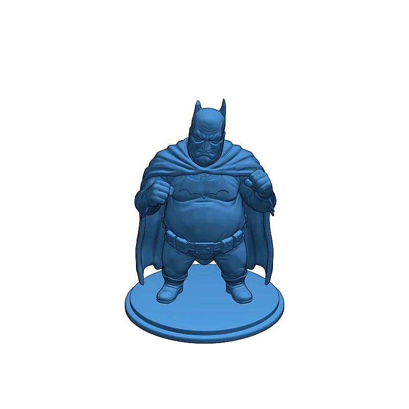 3D модель Chonky Batman STL | Супергеройская 3D модель - фото 10