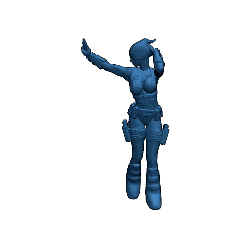 3D модель Статуя Гвенпул - фото 8