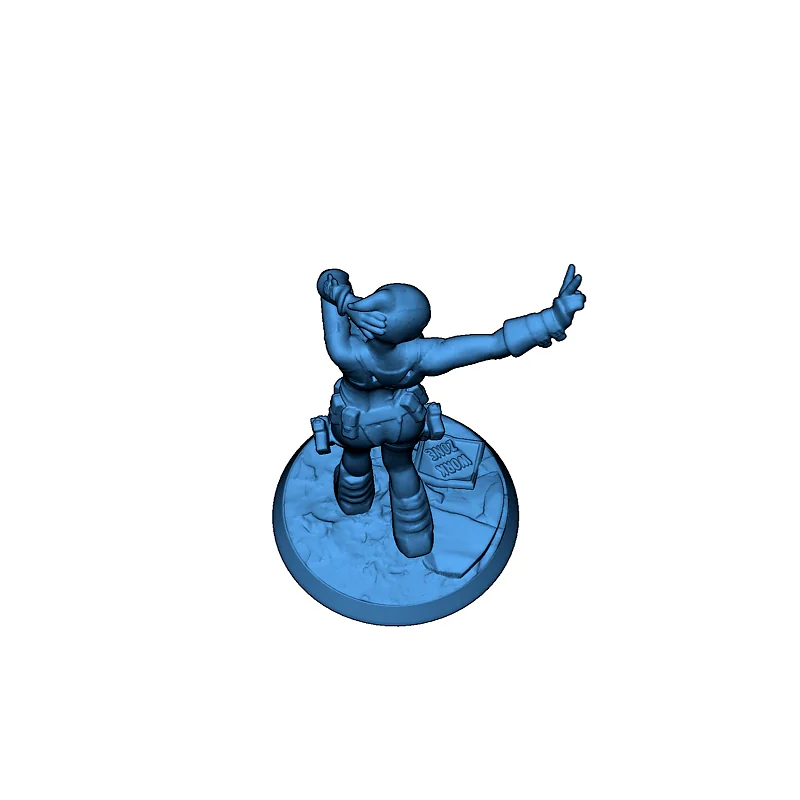 3D модель Статуя Гвенпул - фото 9