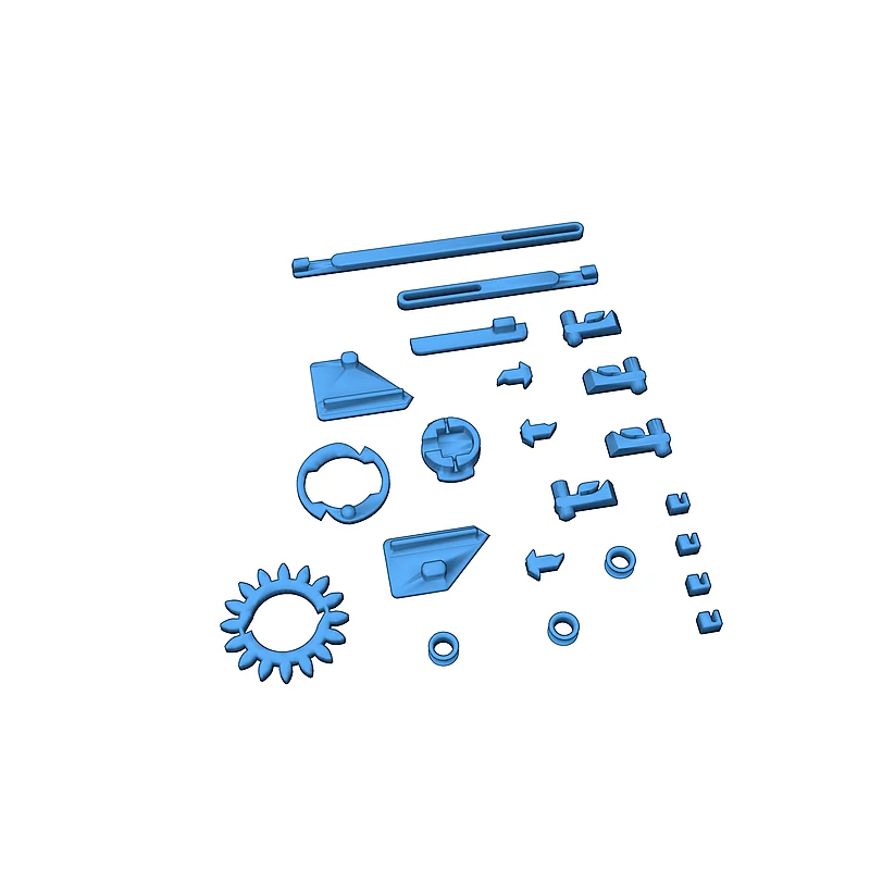 3D модель Окрема частина прихованого леза - фото 17