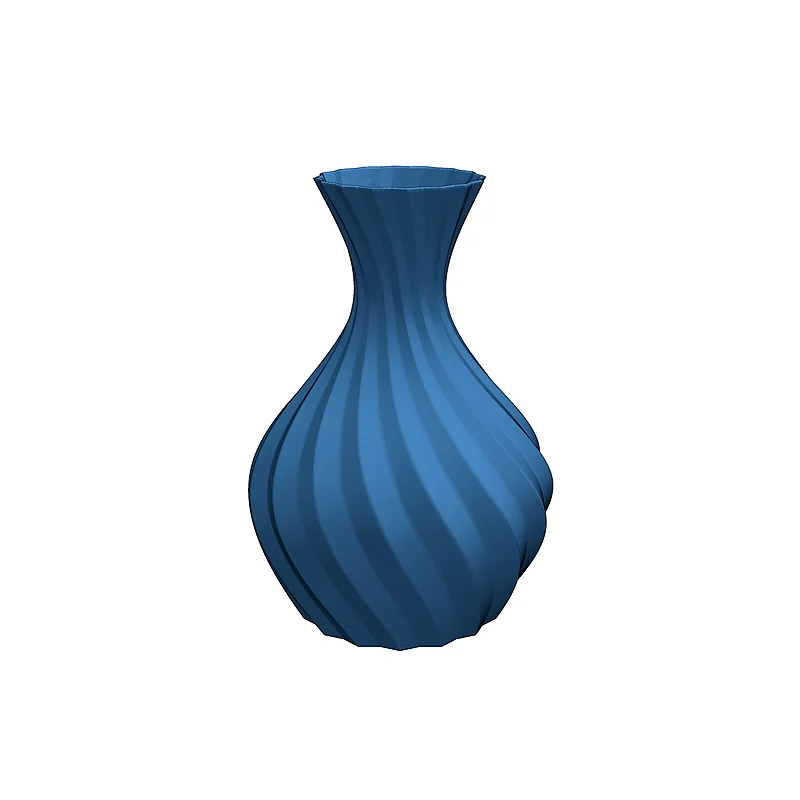 3D модель Спиральная ваза Slight Twisted - фото 4