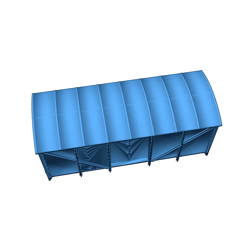 3D модель 3D Модель кузова рыболовной фуры - фото 3