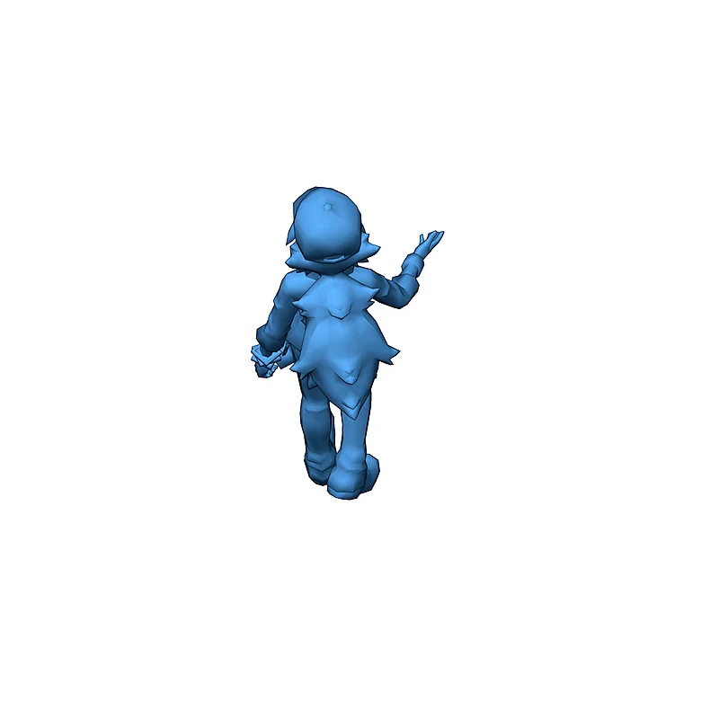 3D модель 3D-модель персонажа N из Pokemon Black White - фото 10