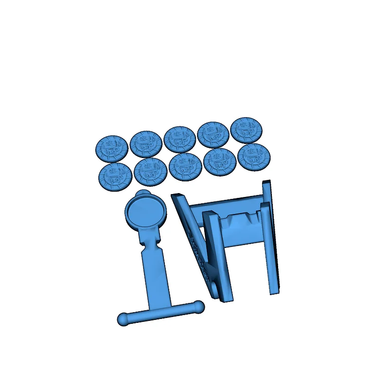 3D модель CataChip - Игровая модель для 3D-печати - фото 12