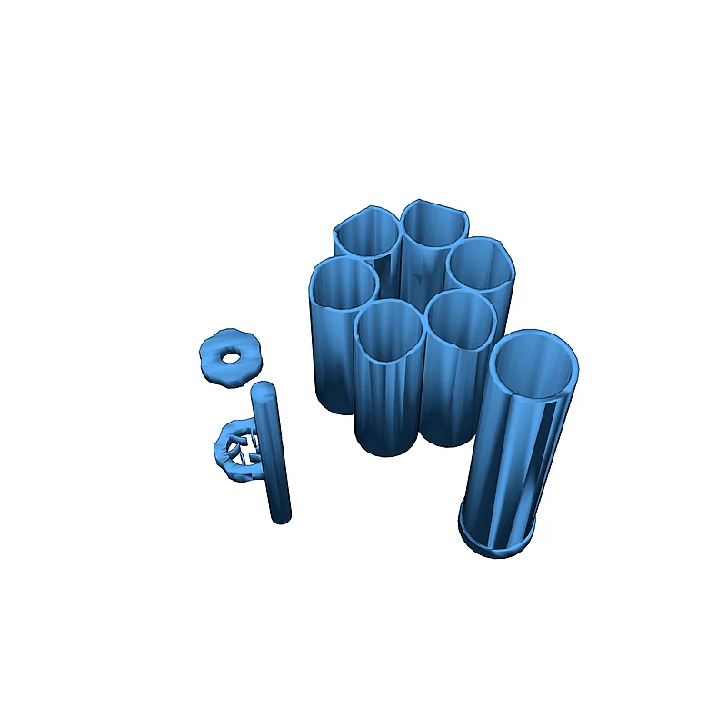 3D модель 3D-модель страйкбольного гранатомета M32 - фото 12