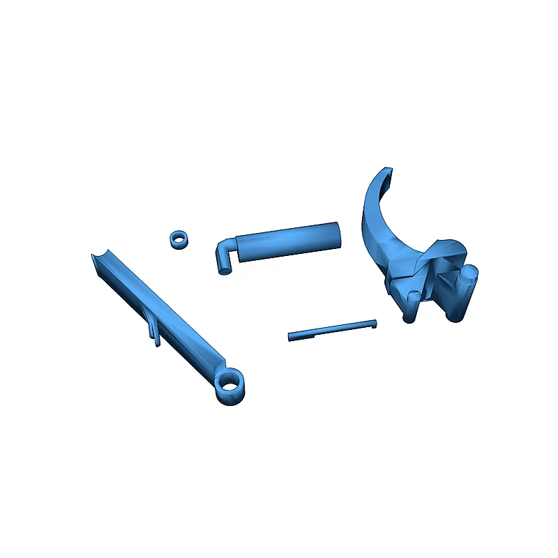 3D модель 3D-модель страйкбольного гранатомета M32 - фото 22