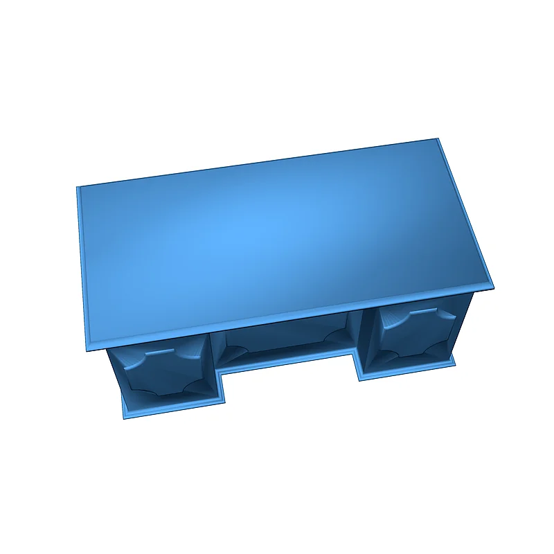 3D модель Модель учительского стола для класса - фото 2