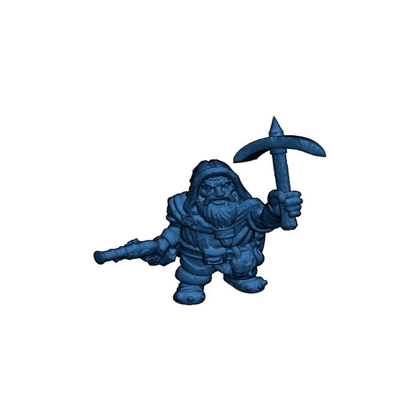 3D модель Дварфы-стрелки из Warlords of Archaios - фото 12