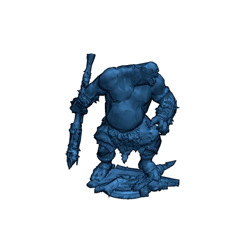 3D модель Модель огра Knut - фото 6