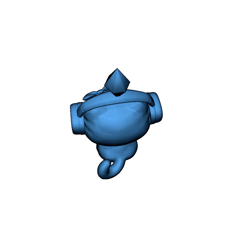 3D модель Котик из The Sims в наушниках | статическая модель - фото 4