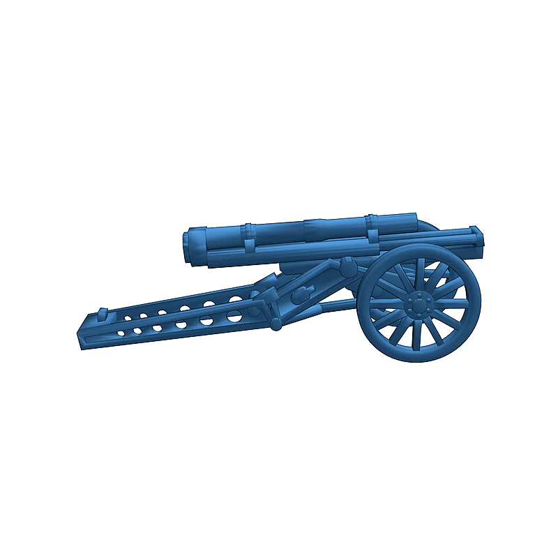 3D модель Модель Canon de 65 M (1906) в масштабе 1/100 - фото 6