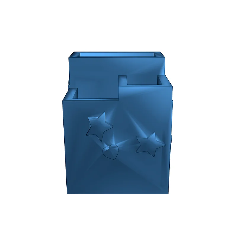 3D модель Органайзер для кистей для макияжа - фото 3