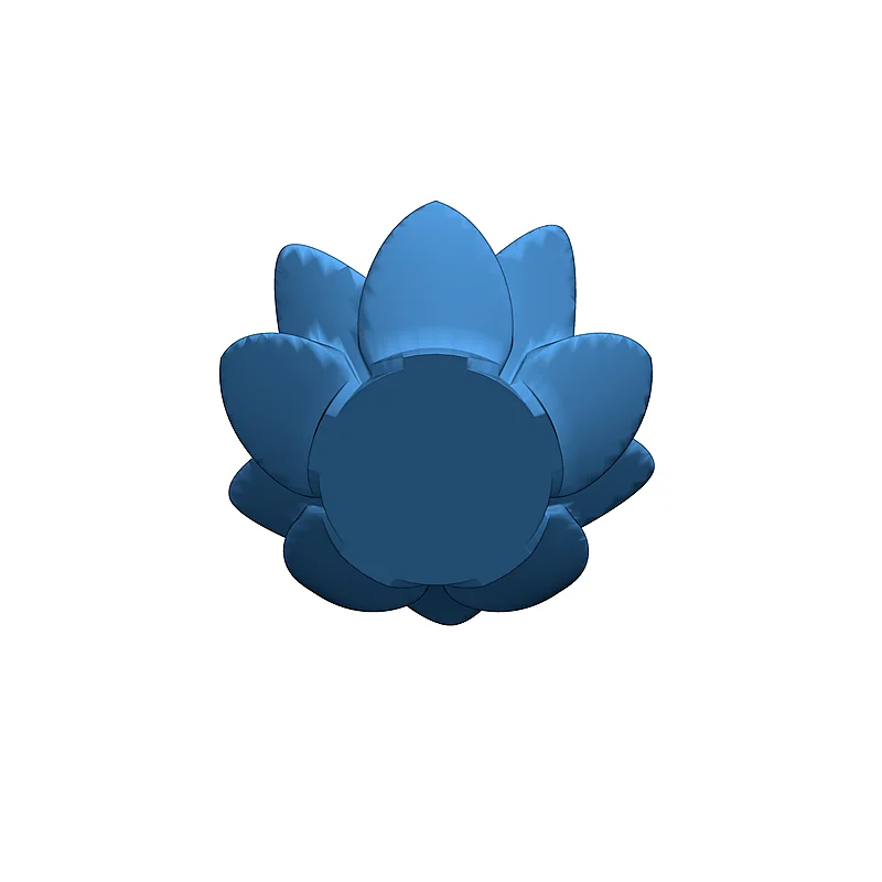 3D модель Декоративный элемент: Цветы на лозе - фото 9