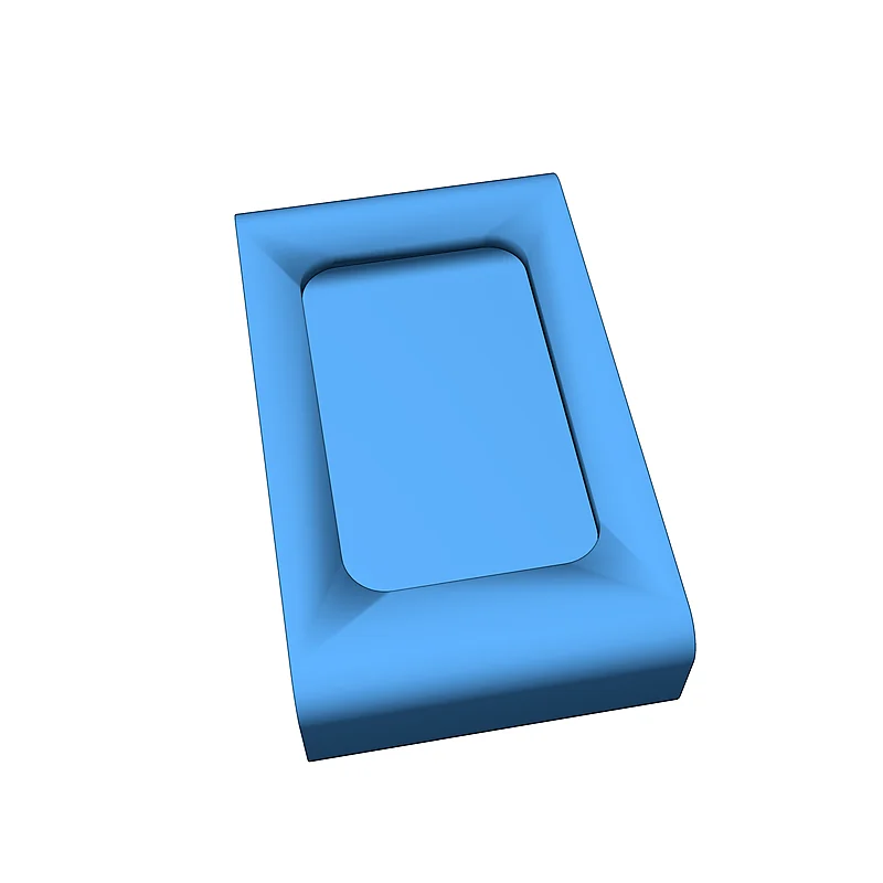 3D модель Минималистичный карманный поднос – Современный дизайн - фото 11