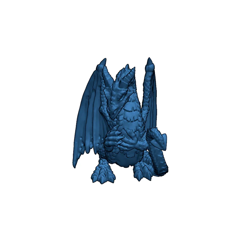 3D модель 3D-модель Дракона - фото 4
