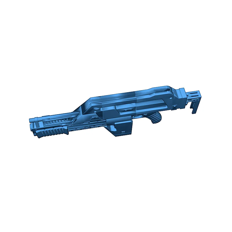 3D модель Полноразмерная модель M41a Pulse Rifle из Aliens - фото 44