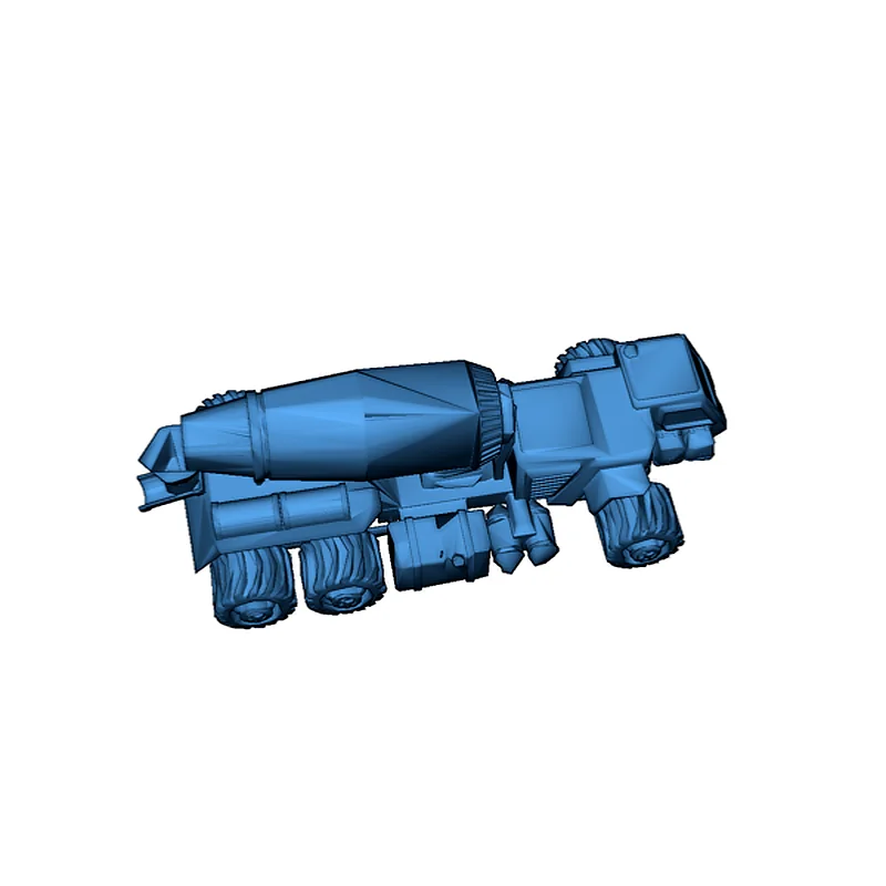 3D модель Цементный миксер для Battletech - фото 3