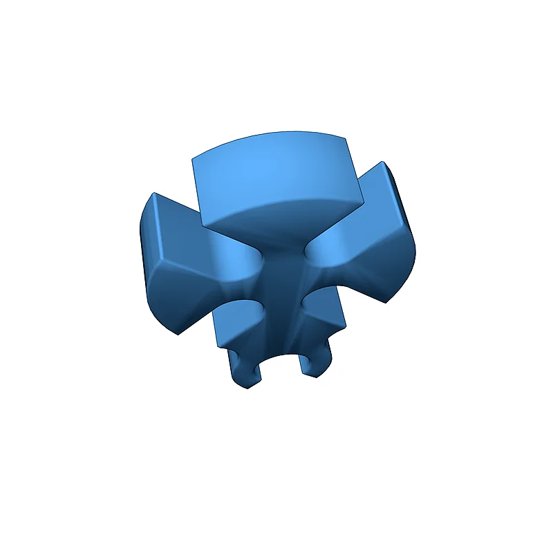 3D модель Клипса для кабелей - фото 3