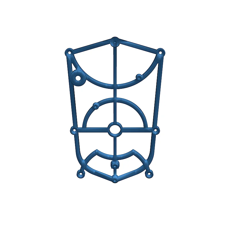 3D модель Настенные часы с анкерным механизмом и 8-часовым запасом хода - фото 57