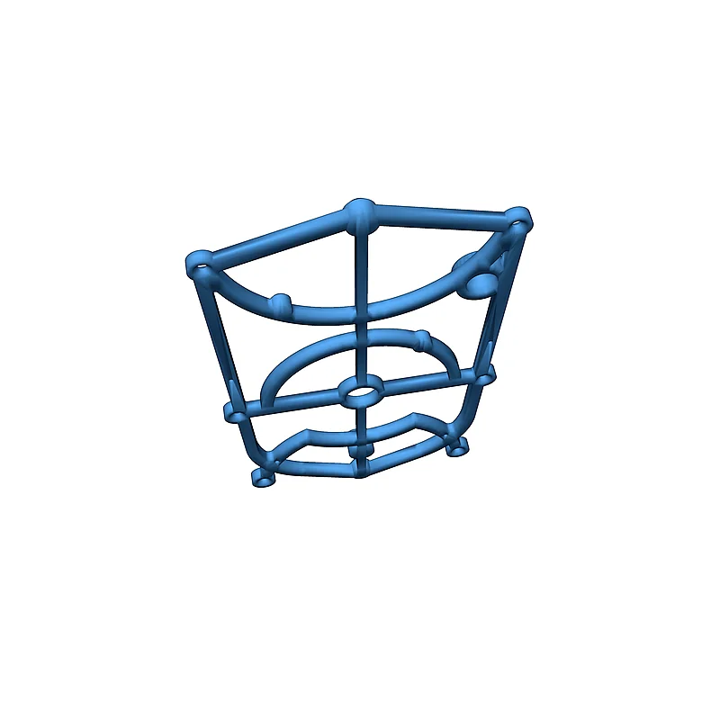 3D модель Настенные часы с анкерным механизмом и 8-часовым запасом хода - фото 56