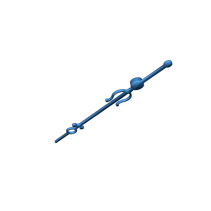 3D модель Настенные часы с анкерным механизмом и 8-часовым запасом хода - фото 64