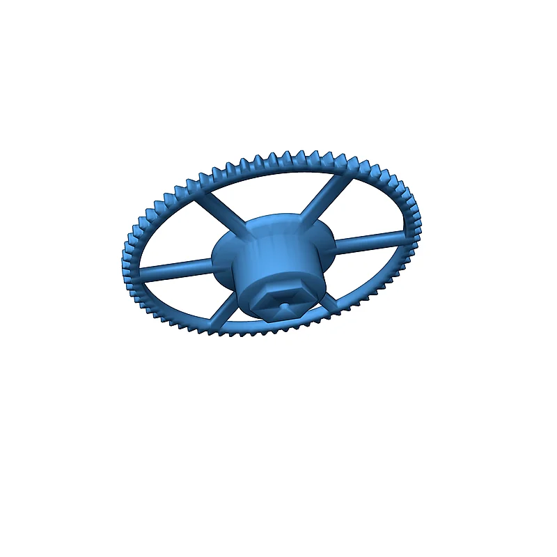 3D модель Настенные часы с анкерным механизмом и 8-часовым запасом хода - фото 66