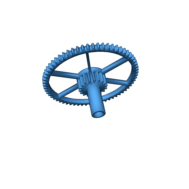 3D модель Настенные часы с анкерным механизмом и 8-часовым запасом хода - фото 70