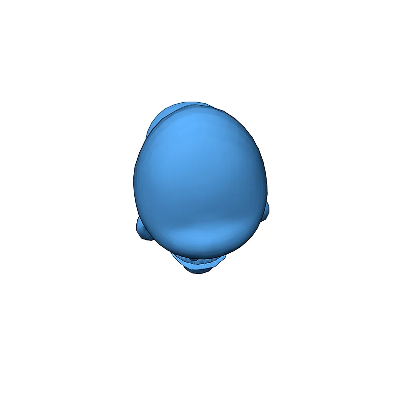 3D модель Голова фигуры Луиджи Марио - фото 3