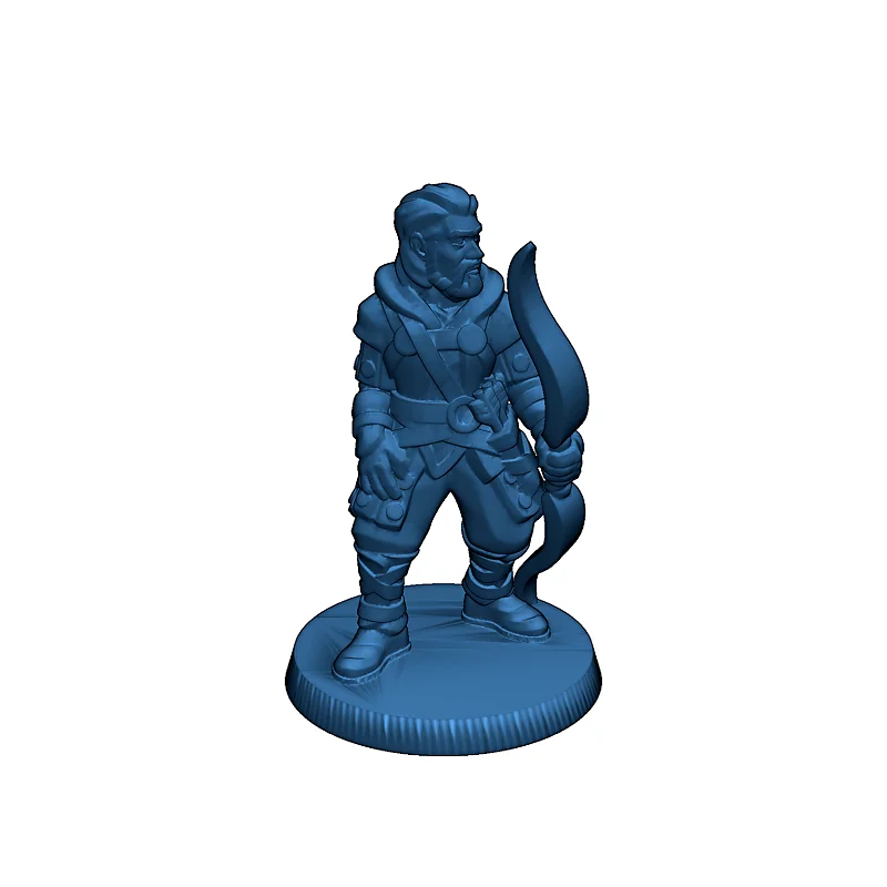 3D модель Модель Артуса Симбера, Человек-Рейнджер (Без Поддержки) - фото 6