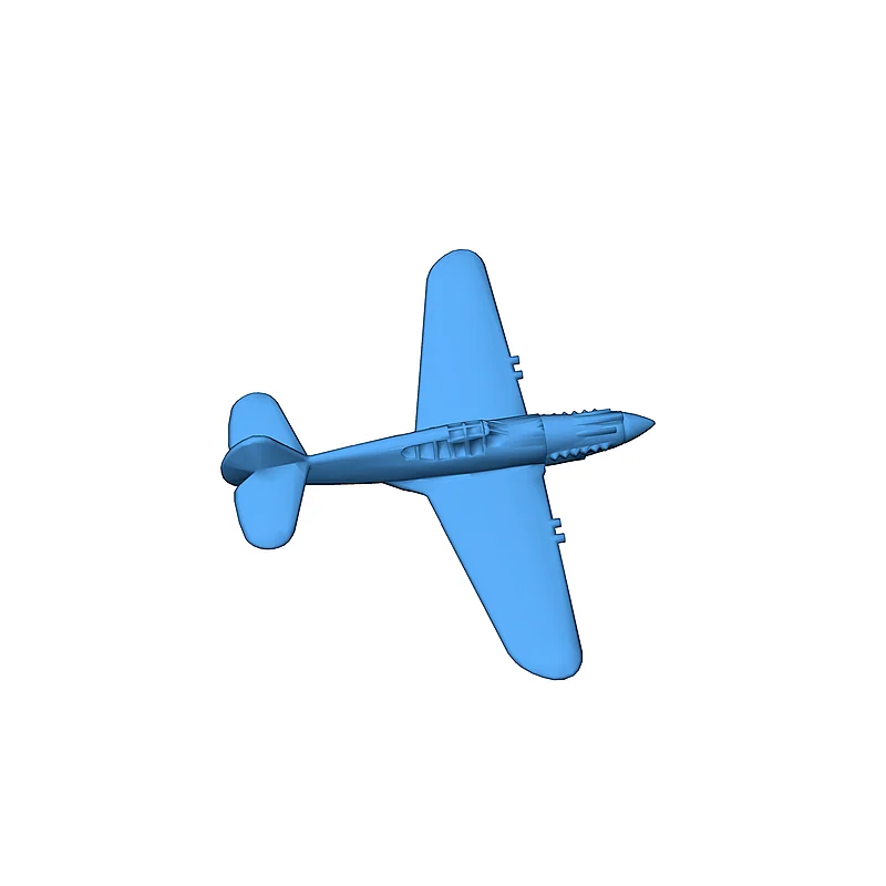 3D модель Модель P-40/H-81 3-pack для Blood Red Skies - фото 11