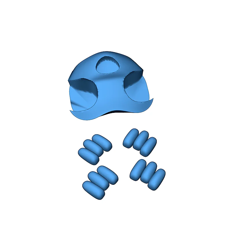 3D модель Слоник V2 - Артикуляційна модель тварини - фото 22