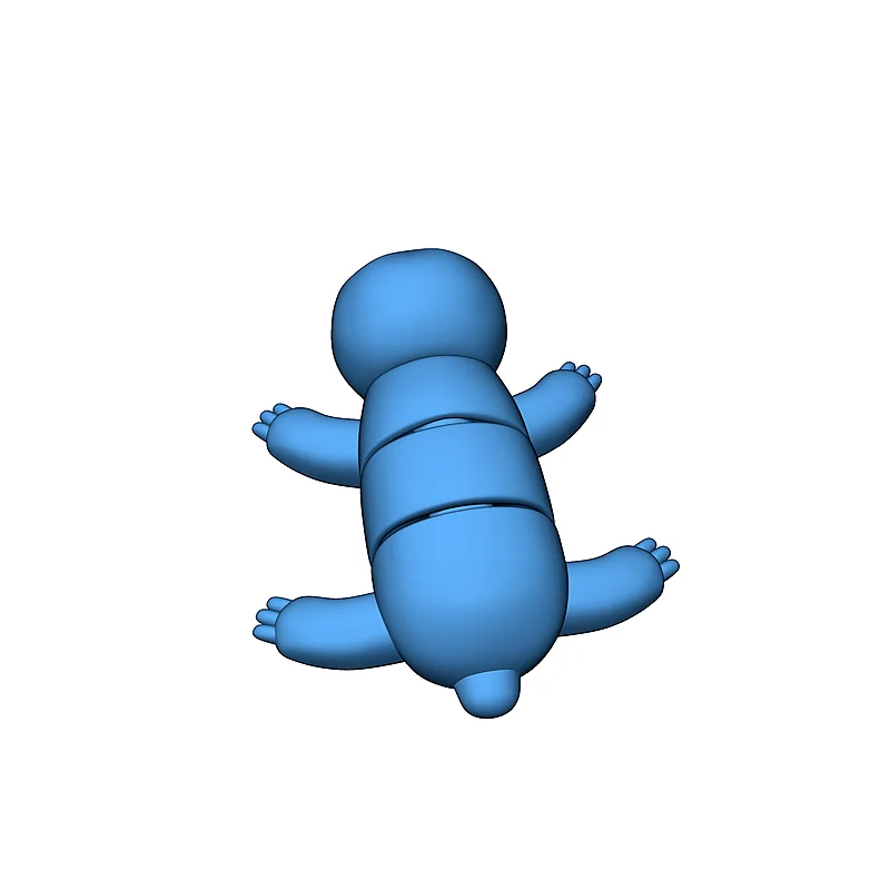 3D модель Слоник V2 - Артикуляційна модель тварини - фото 14