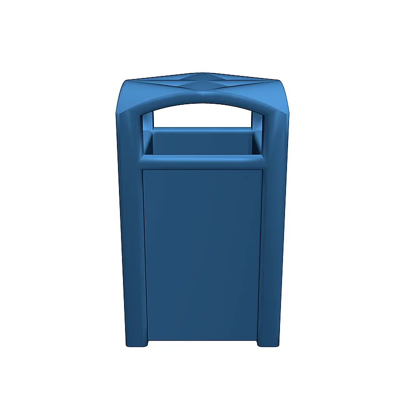 3D модель Модель мусорной корзины HO масштаба 1:87 - фото 4