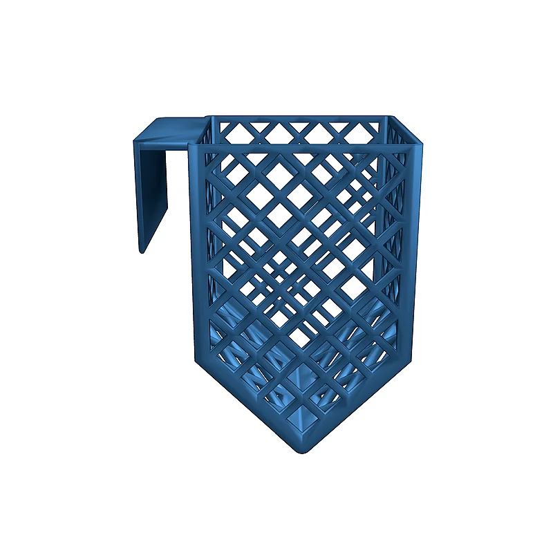 3D модель Кашпо для аквариума с краем 18мм - Без поддержек - фото 4