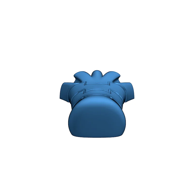 3D модель Гибкий брелок в форме брокколи - фото 12