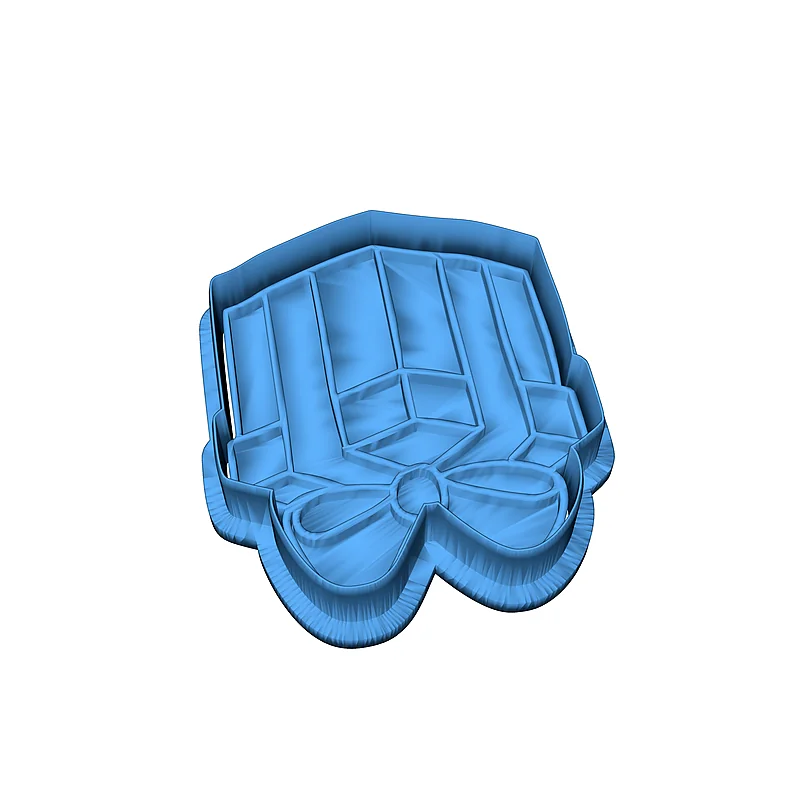 3D модель Набор формочек для печенья "Подарок" (STL-файлы) - фото 16