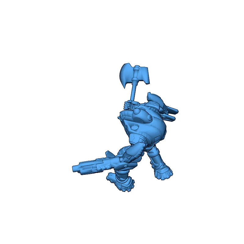 3D модель Модель Berserker Battlemech - фото 20